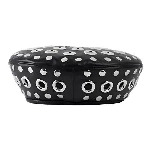 GUCCI Металл Кожа Береты Унисекс Черный