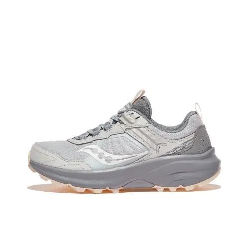 Saucony Excursion Slip-Resistant Abrasion-Resistant Low-Top Casual Running Shoes Women's Gray Сaucony Excursion Противоскользящие Устойчивые к Износу Низкий Топ Повседневные Беговые Кроссовки Женские Серый