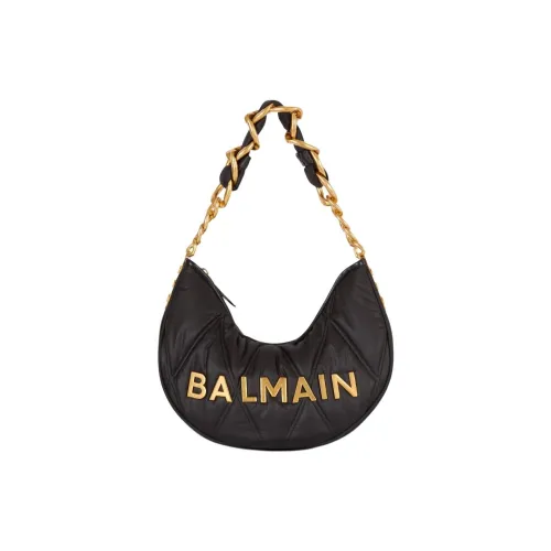 BALMAIN 1945 Полиэстер Сумка через плечо Мужская Черная