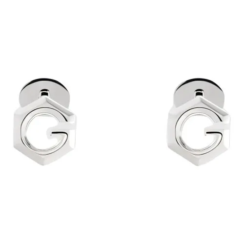 GUCCI 941 Серебряные Запонки Унисекс Серебряные