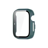 Сосновый зеленый [PC + Закаленное стекло для защиты экрана, Полностью закрытый, Однополосный защитный чехол]