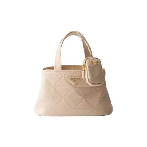 PRADA Quilted кожа через плечо сумка маленькая женская светлый умбра
