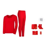 Мужской китайский зодиак, комбинация (подарочная коробка + сумка для покупок + красный конверт)