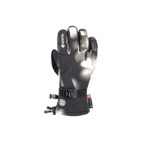 686 Волокно Спортивные перчатки Женские Черный