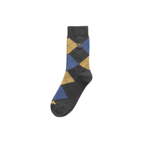 LACOSTE Collaboration 1 Pack Gray Men's MID Shin Носки
