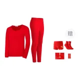 Мужская комбинация "Благословение" (Подарочная коробка + Сумка для покупок + Красный конверт)