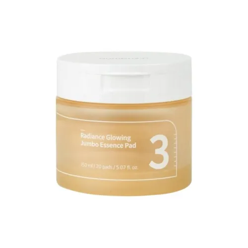 NUMBUZIN Размер 3 Прозрачный Miracle Yeast Cotton Pads Hydrating Whitening Moisturizing для различных типов кожи 70 шт