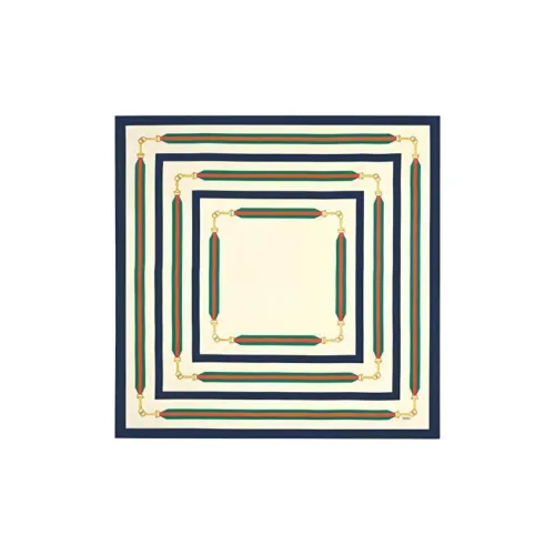 GUCCI Шарфы из шелка с мотивом тутового дерева женские