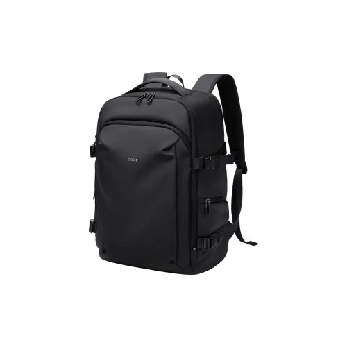 GOLF Ткань Рюкзак Стандартный Мужской Черный Серый