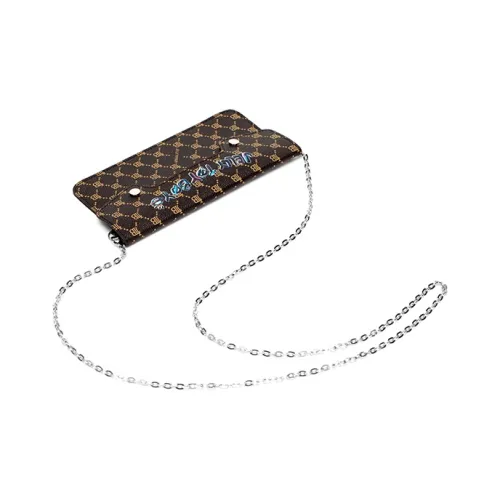 JELLYTOYBOY Artificial Leather Millennium Envelope Wallet ID Card Crossbody One Shoulder Phone Case