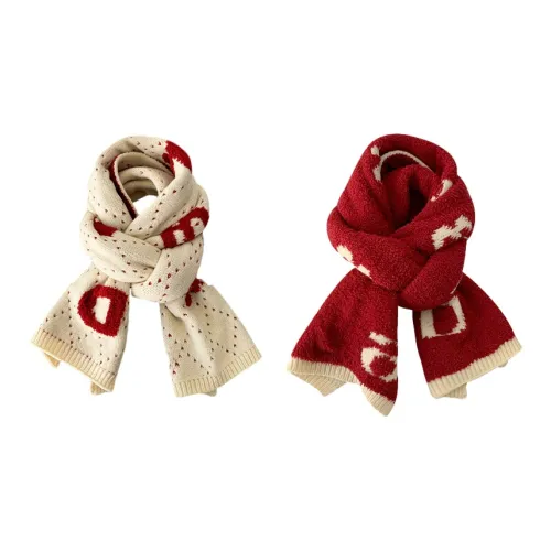 FREE RABBITⅡ Осенний и Зимний Улучшенный ATMOSPHERE Теплый Утолщенный Двойной Слойный Шарф Унисекс