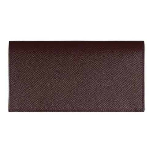 HERMES Citizen Twill Кошельки Коричневый Мужской