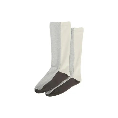 Yohji Yamamoto 1 Pack Айвори Унисекс MID Воротниковые Носки