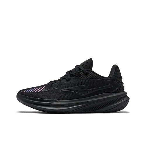 Erke Fearless 2,0 Баскетбольные кроссовки Low Топ Черные Мужские
