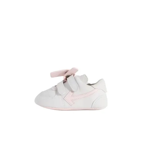 OFF Белый Низкий Топ Обувь для малышей Розовый Infant And Toddler