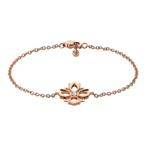 GUCCI 18К Розовое золото Браслеты Унисекс Розовое золото