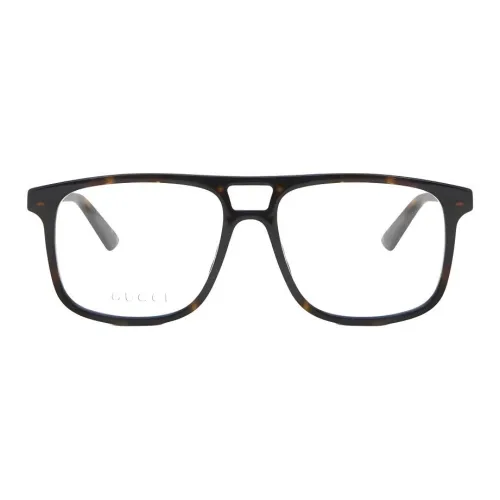 GUCCI Очки Коричневый Унисекс