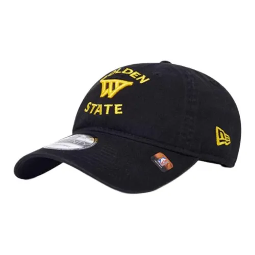 New Era Хлопковые кепки унисекс черные