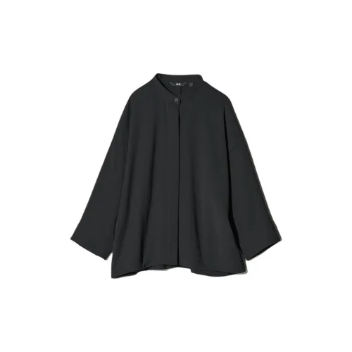 UNIQLO Черные Женские Рубашки