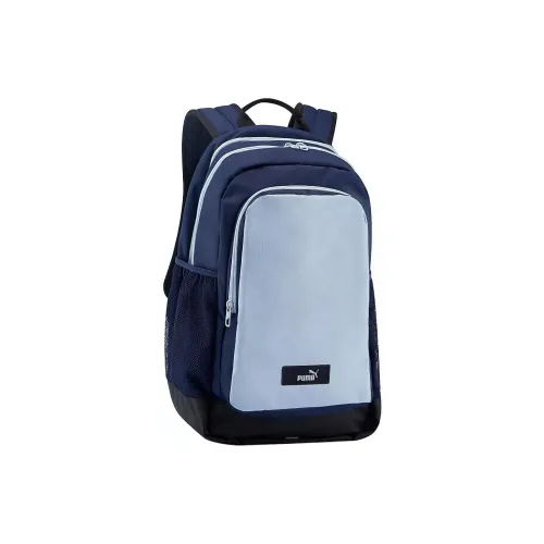 PUMA Полиэстер Рюкзак Средний Унисекс Темно-синий Небесно-голубой