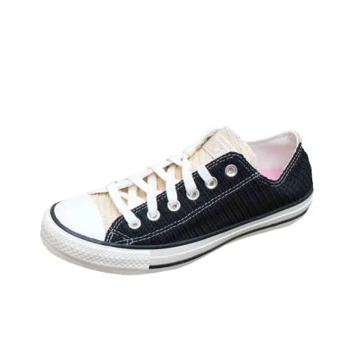 Converse All Star Low Top Canvas Shoes Unisex Black White Конверс All Star Low Топ Кеды Унисекс Черный Белый