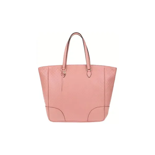 GUCCI Кожа Тоут Сумка Одно Плечо Большая Женская Розовая