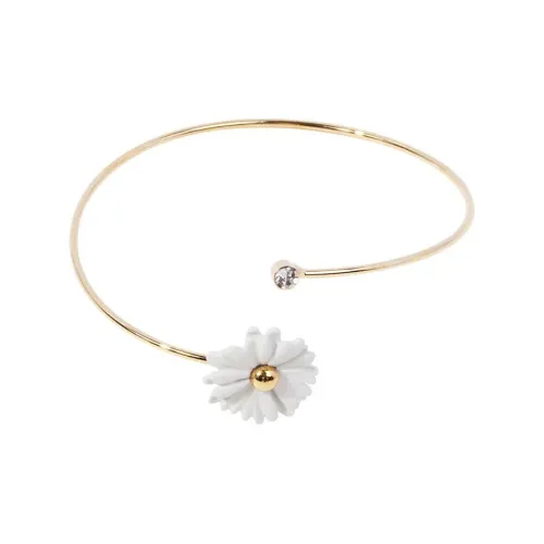 DANA BURTON Латунь Цинк Камень Полиуретан Покрытие Браслеты Женские Белые