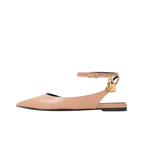 TF SLINGBACK Повседневная обувь Женская Бежевая