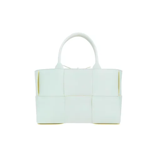 Bottega Veneta Arco Sheepskin Tote Bag Shopping Bag Small Women's Light Green