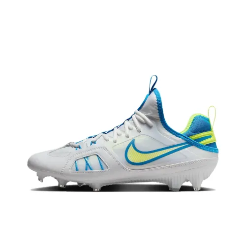 Nike Huarache 9 Slip Resistant Abrasion Resistant Low Top Тренировочные Кроссовки Unisex Белый Желтый Синий