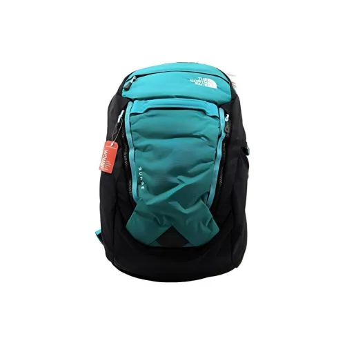 The North Face 45,7L Рюкзак для ноутбука Outdoor Сумка из нейлона Синий Зеленый Женский