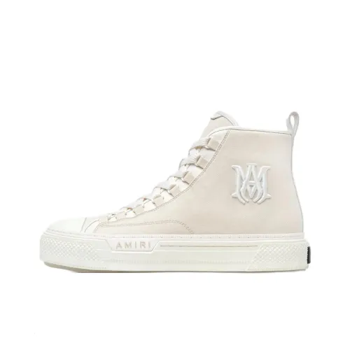 AMIRI Ma Court Hi High Топ Скейтборд Кроссовки Женские Экрю