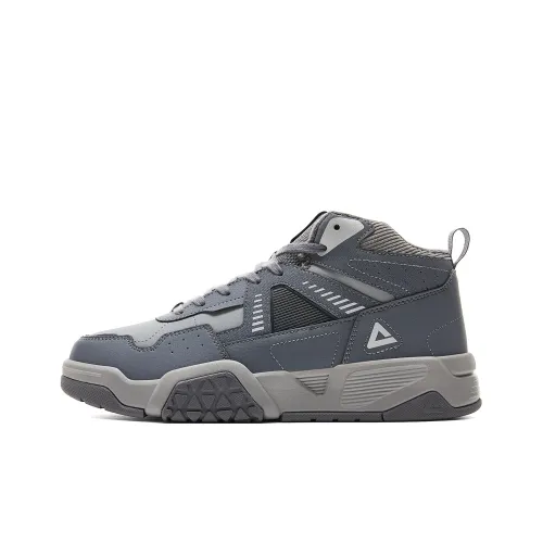 Кроссовки для скейтбординга PEAK MID Топ Темно-серый Мужской