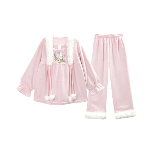 GUKOO Пижамный комплект женский Heavenly розовый