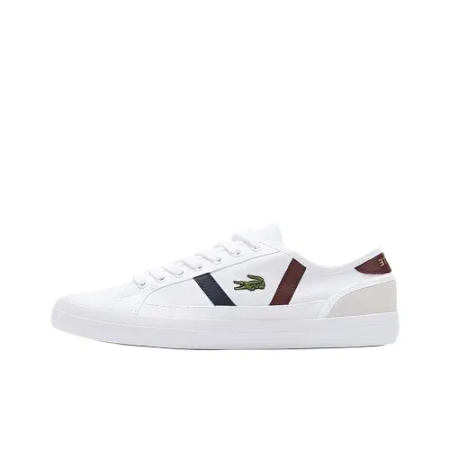 LACOSTE Низкие кроссовки для скейтбординга Мужские Белые