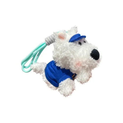 Miao Ji Милый Countryside Вест-хайленд Щенок Сумка Куклы Плюшевый Подвеска 16,6 см Высота