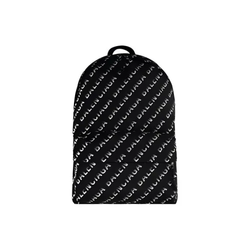 Balenciaga WHEEL Нейлоновый рюкзак унисекс черного цвета