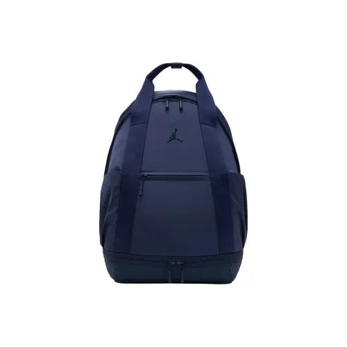 Jordan Nylon Backpack Unisex Dark Blue Джордан Нейлон Рюкзак Унисекс Темно-синий