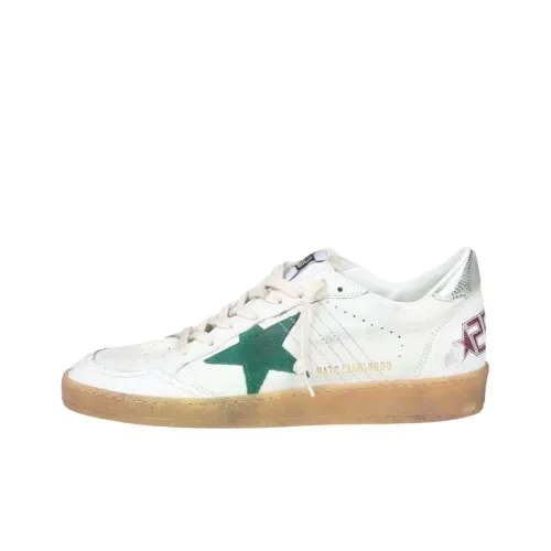 Golden Goose Decor Low Топ Скейтборд Кроссовки Мужские Белые Зеленые