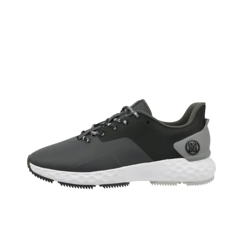 GFORE Golf Shoes Низкий Топ Черный Серый Цвет Мужской