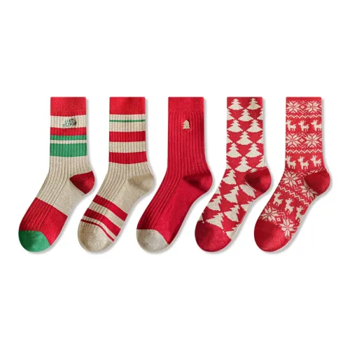 JIAZINI Носки Crew Женские Combo Set