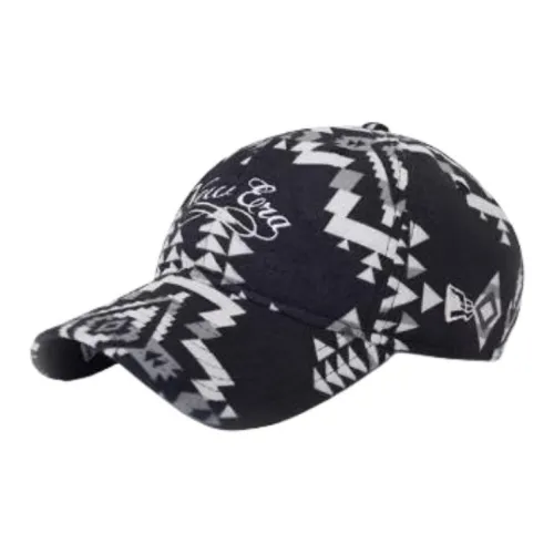 New Era Кепки Унисекс Черный Белый