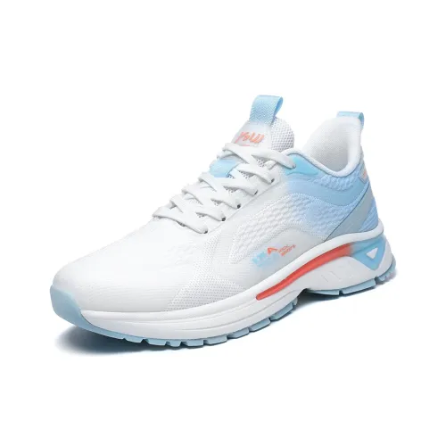 JSWEI Беговые кроссовки Low Top Белый Лунный Мужской