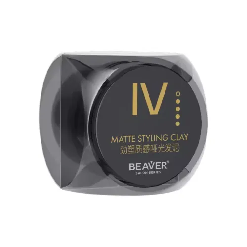 BEAVER Матовая Текстура Feel Мужские Волосы Глина и Волосная Сера для Укладки 75г