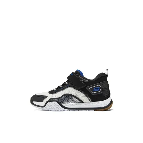 Skechers Kids Slip-Resistant Abrasion-Resistant Low-Top Training Shoes Черный Белый Детский