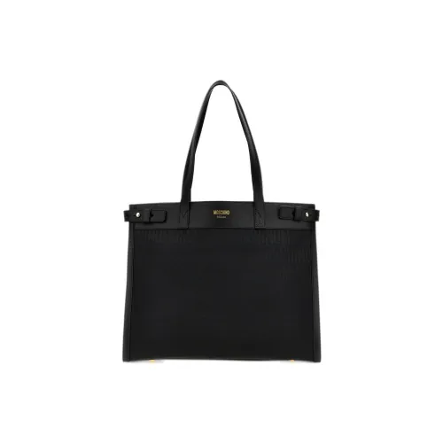 MOSCHINO Нейлоновая сумка-тоут сумка для покупок сумка через плечо мужская сумка черная