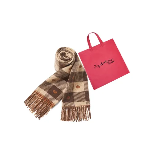 Joy&Mario Полиэфирный трикотаж Шарфы Унисекс