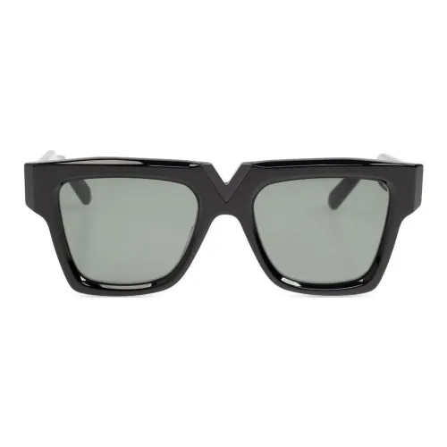 Valentino Ацетат Квадратные Солнцезащитные Очки Женские Черные