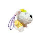 GJ33 Желтый белый Вест-хайленд Щенок Подвеска