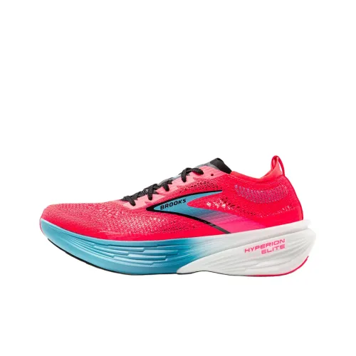 Brooks Hyperion Elite Беговые кроссовки Низкий топ Розовый/Синий/Черный/Белый Унисекс